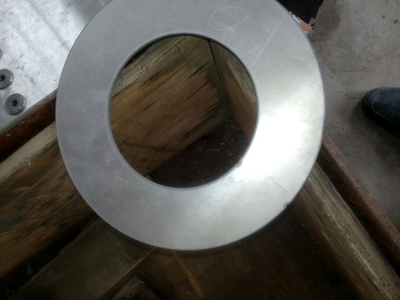 Buy cheap OD 220mm Titanium Forging GR5 Rings Low Density High Strength from wholesalers