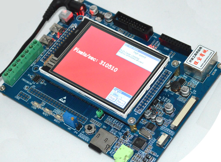 Quality STM32F103VET6 board+3.2&quot;TFT LCD+JLINK V8 Internet,support Wireless(+485+ARM Crotex-M3 (Sailing) for sale