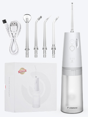 Quality Portable Travel Water Flosser 5W 300ml Mini Dental Electric Oral Irrigator for sale
