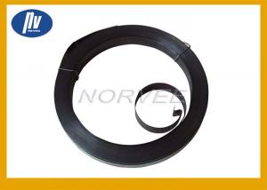 Quality Black Flat Heavy Duty Tension Springs Size Customized For Vacuum Cleaner for sale