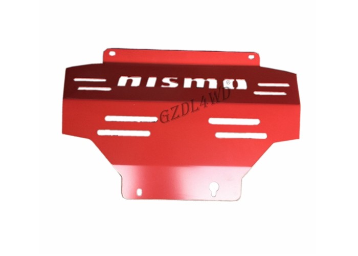 Quality Red Engine Protection Skid Bash Plate For Nissan Navara NP300 2015 2018 for sale