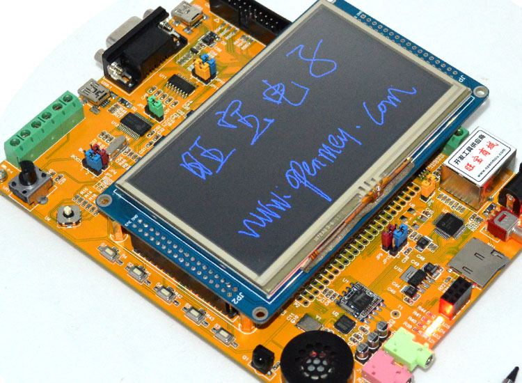 Quality STM32F107VCT6(development board ) with 4.3&quot; TFT-module (GoldDragon107) for sale