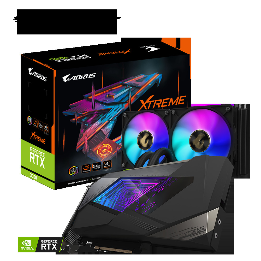 Quality 10496 Aorus Geforce Rtx 3090 Xtreme Waterforce 24g 936 GB/S for sale