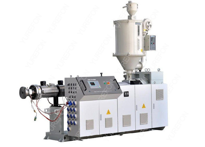Quality Automatic Single Screw Plastic Extruder , Pipe Profile Sheet Film Extrusion Machine for sale