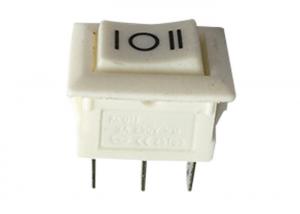 Quality White Passive Electronic Components KCD11 Mini 3 Position Rocker Switch 10×15mm for sale