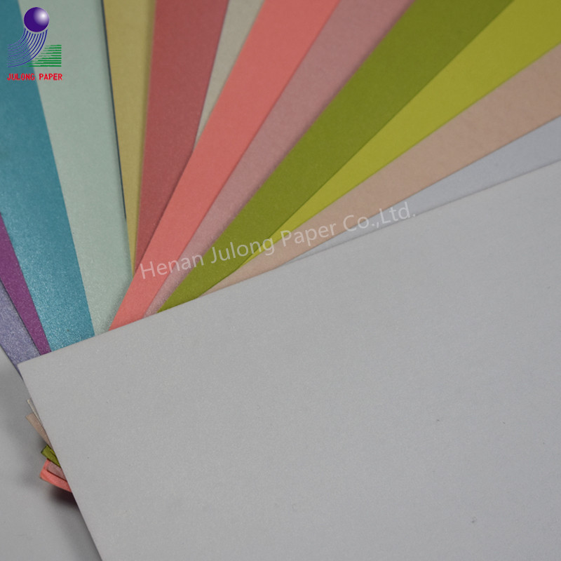 Quality factory 120gsm 250gsm pearlescent coating paper for craft for sale
