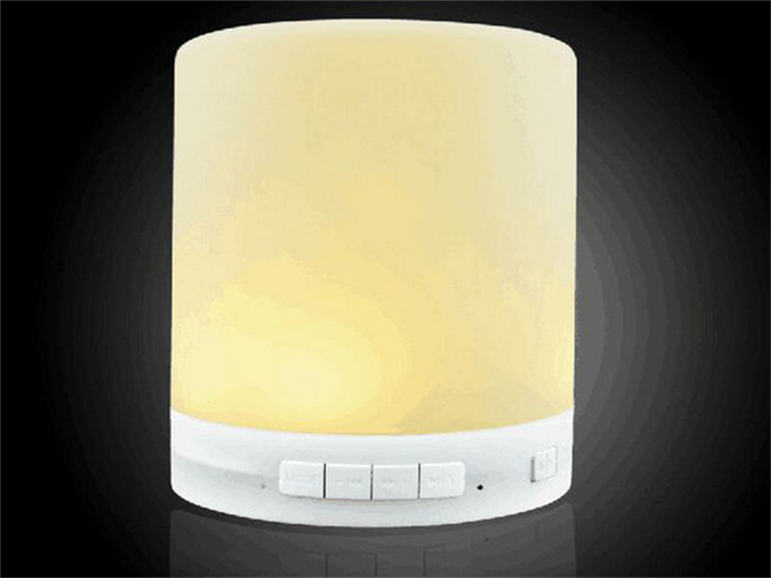 LED Bluetooth Speaker Lamp Rechareable