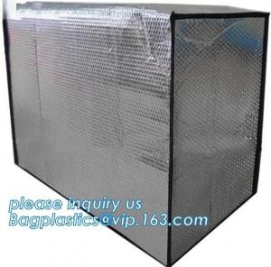 Quality Aluminum Foil Bubble Insulation Material Vapour Battier Pallet Cover, Thermal insulated pallet blankets, for sale