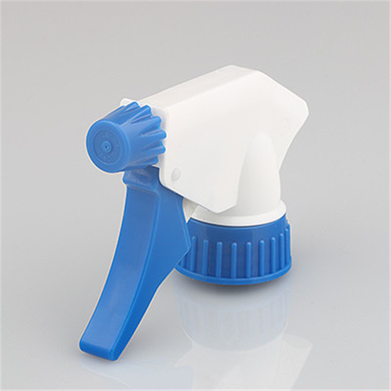 Quality SGS Approval 28mm Plastic Trigger Spray Bottle Head , Trigger Spray Cap Smooth Closure for sale