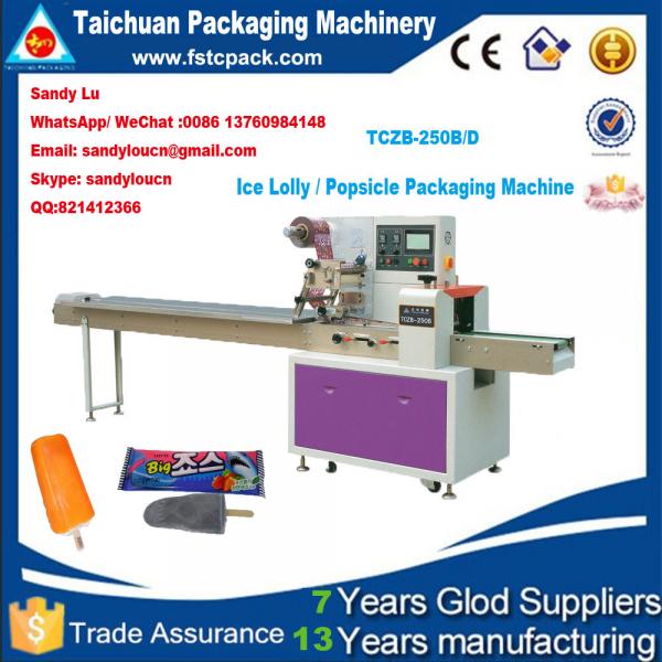 Buy Popsicle Packaging Machine , Ice Cream Packing machine , Ice Lolly Packaging machine at wholesale prices
