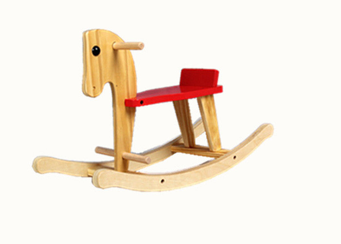 Quality Professional Kids Exercise Bike / Solid Wood Rocking Horse For Christmas Gift for sale