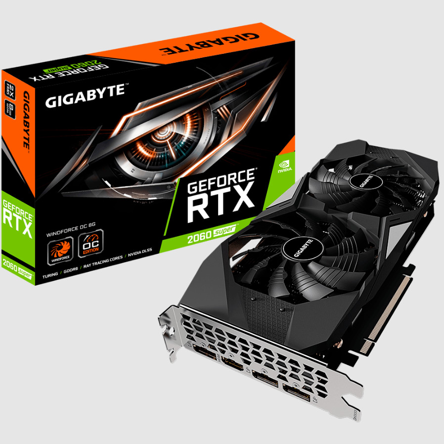 Quality 2176 Geforce Rtx 2060 Super Gigabyte Graphics Cards Super 8gb 448 GB/S 14000 MHz for sale