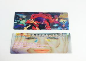 Quality Durable Lenticular 3D Animation Business Cards With Offset Printing for sale