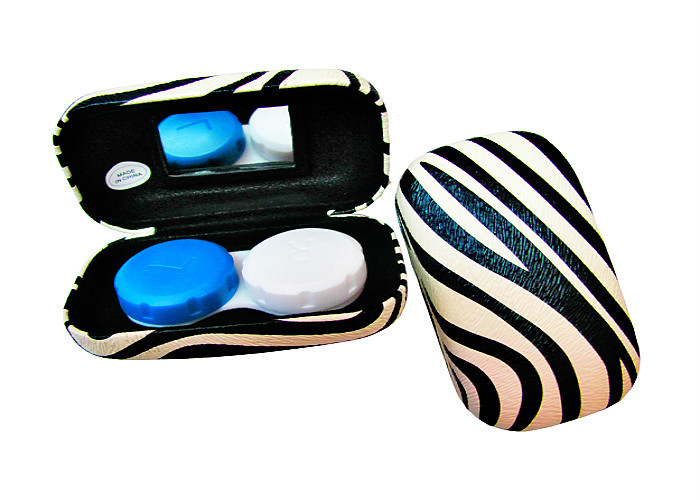 Buy Colorful Printing Metal Contact Lens Case Colored Contacts Case Box at wholesale prices