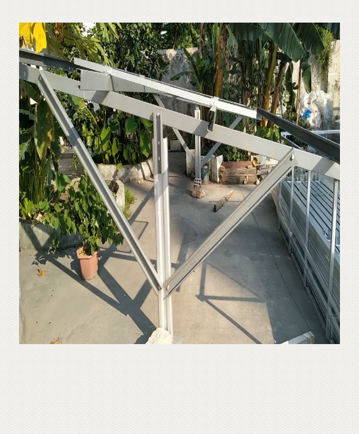 Quality Galvanized Steel Solar Panel Pole Mount For MW Projects for sale