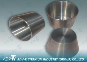 Quality Customized 99.9% Pure Titanium Precision Parts GR1 Crucible Good Corrosion Resistance for sale