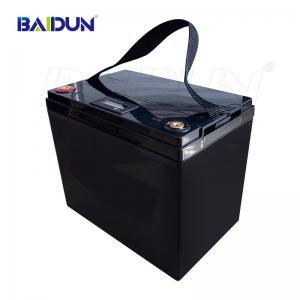 Quality Black 50A Solar 12V Lithium Battery Pack 260*168*210mm for sale