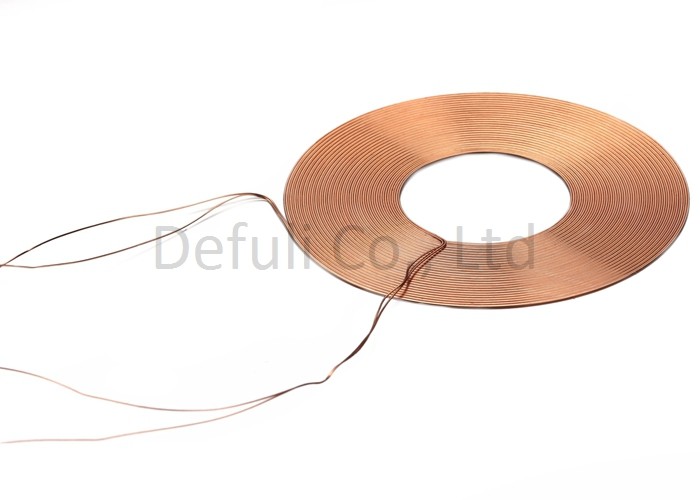 Quality Electrical Flat Copper Air Core Coil For Wireless Charging , Professional Custom for sale