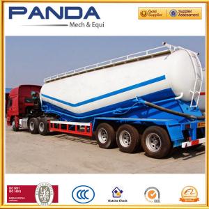 China Customize 50T/60T dry bulk powder semi trailer, silo cement tanker trailer for sale on sale