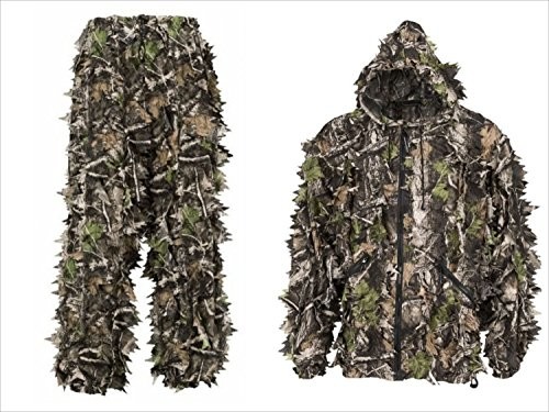 Quality Camouflage Leafy Hunting Suit Camouflage Leafy Suit Realtree 3D Camo Clothing for sale