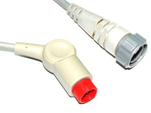 Quality Philips / HP Edwards IBP Cable , Invasive Blood Pressure Cable 6 Pin for sale