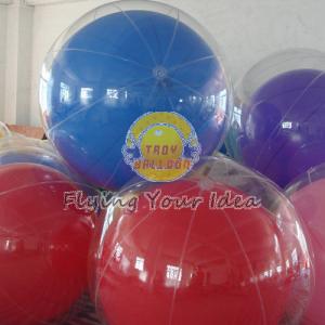 Quality Transparent Inflatable Advertising Inflatable Helium Balloon for Entertainment events for sale
