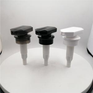 Quality 33/410mm SGS Shampoo Dispenser Pump , Shower Dispenser Pump Black And White for sale