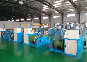Quality Industrial Cable Production Equipment , Wire Extrusion Line 26x3.4x2.8m Size for sale