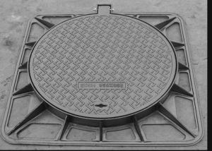 Quality Automatic Line Watertight Manhole Cover Sand Casting  EN124 Approved for sale