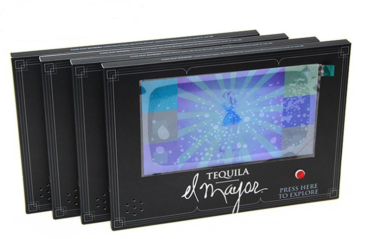 Quality A-frame video screen stand LCD video tablet with 7 inch HD video screen tablet for sale
