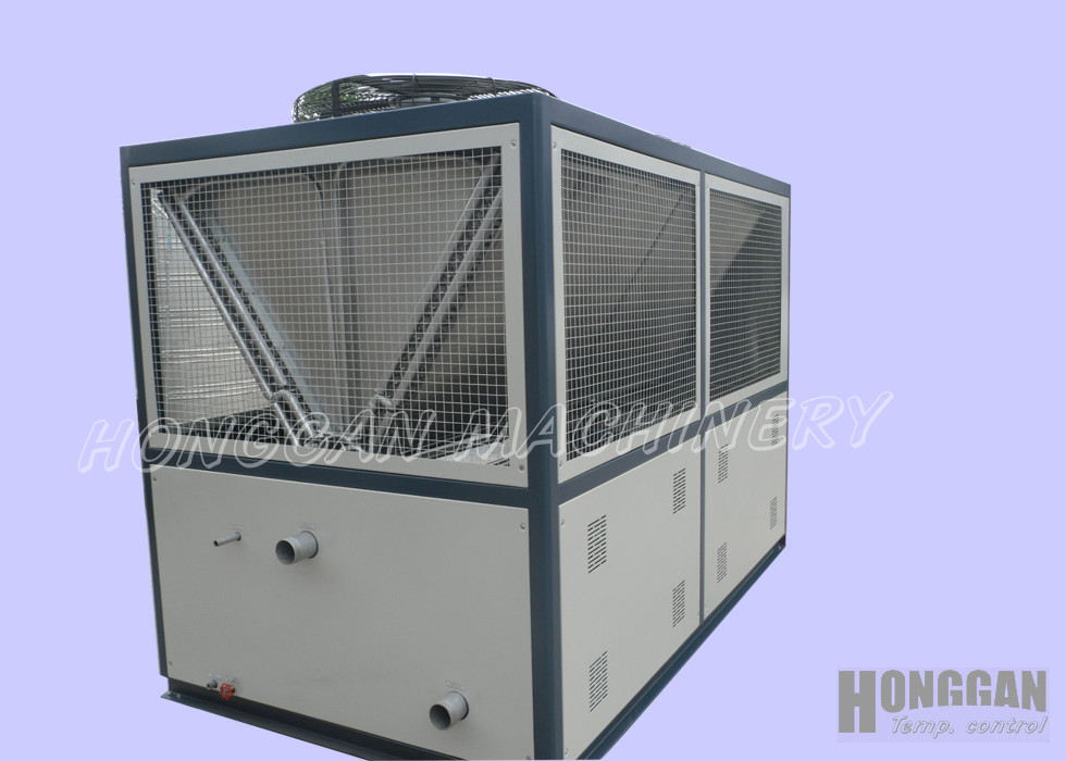 Quality Industrial Double Compressor Air Cooled Screw Water Chiller Temperature Controller Unit Used for  Cold Rolling Mill for sale