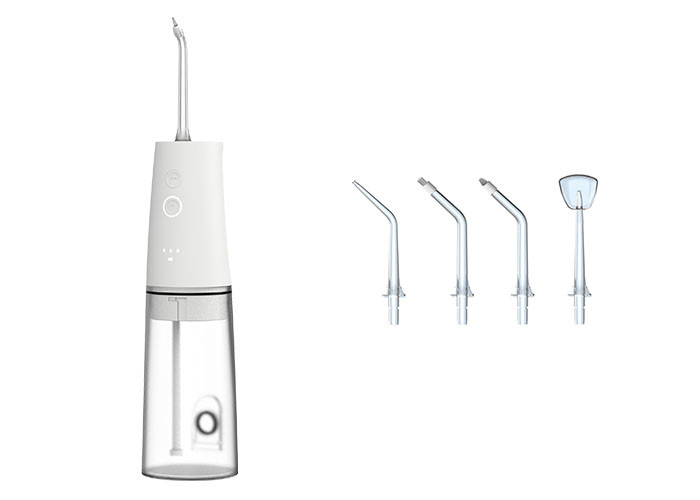 Quality Customized Logo Cordless Plus Water Flosser 4 Jet Tips Dental Irrigation Device for sale