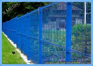 Quality PVC Coated Square Wire Mesh Fence Safety Garden Fence for sale