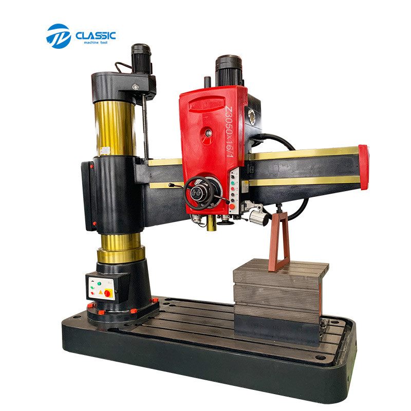 Quality Heavy duty manual vertical radial arm drill press Z3050x16 hydraulic radial drilling machine with radial arm for sale