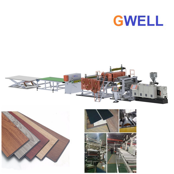 Quality PVC Flooring Production Line PVC Floor Making Machine Manufacturing Process for sale