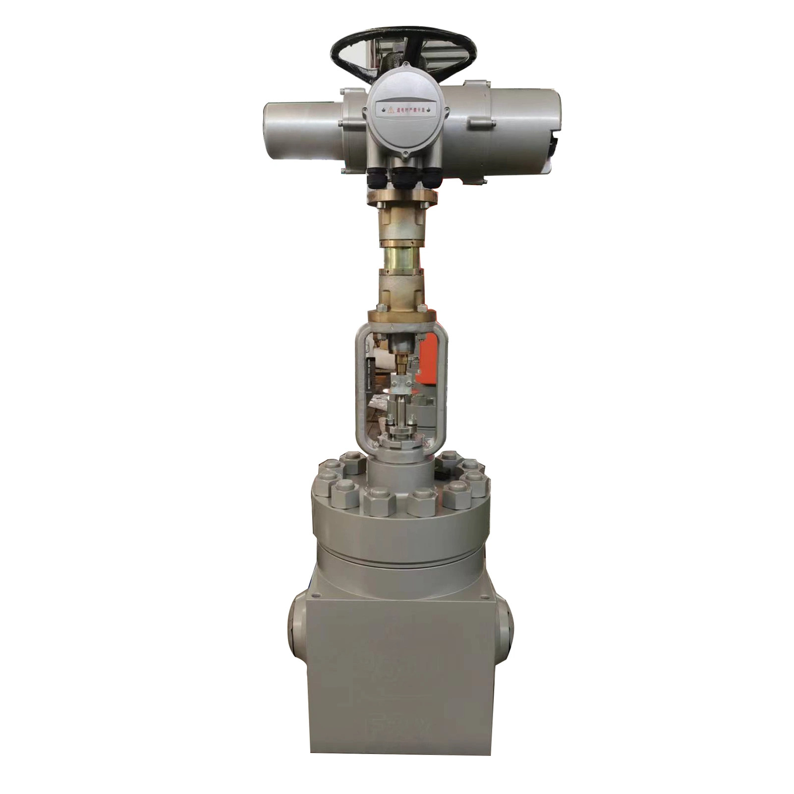 Quality Globe Control Valve Pneumatic On/Off Globe Valve With Electric Pneumatic Actuator for sale