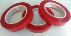 Quality 75um Thickness 55M Film Splicing Tape Red Base Material For Label Printing for sale
