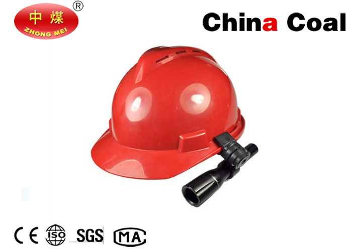 Quality Mining Equipment (BSM2) miner personal protective Helmet with Flashlight for sale