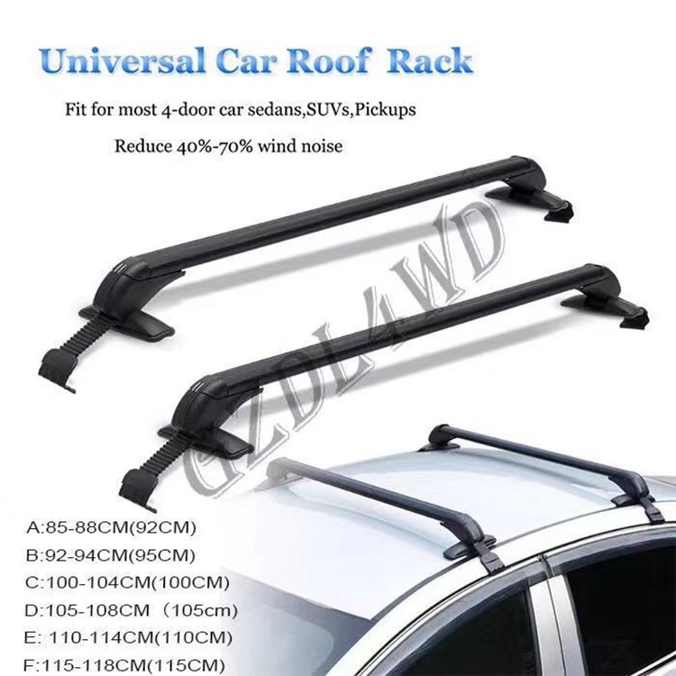 Quality A - F Style  Black / White Color Roof Rack Bar Aluminum Alloy For 4x4 Offroad Pickup for sale