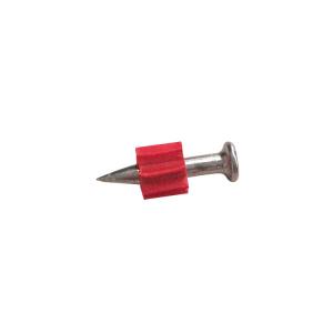 Quality Ceiling Powers Drive Pins With Red Flute / Hammer Drive Pins 10mm Washer Dia for sale
