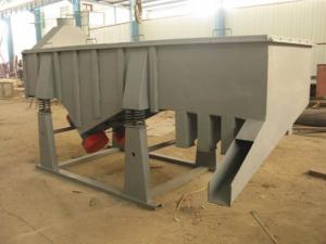 Quality 2012 hot sale Linear vibrating screen with ISO certificate for sale