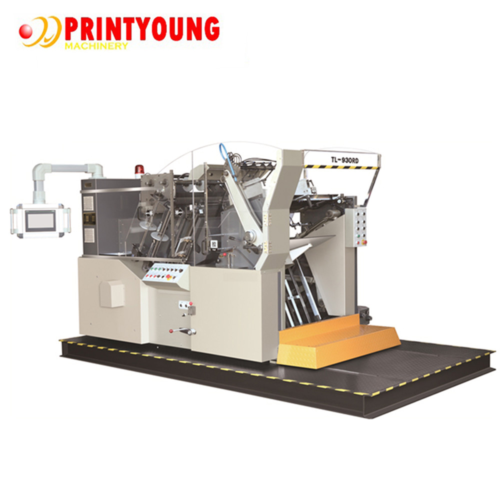 China Automatic 16kw Paper Die Cutting Machine Hot Foil Stamping Machine on sale