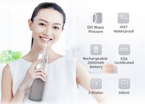 Quality 20-140 PSI DIY Water Flosser Portable High Water Pressure Teeth Cleaner Waterproof for sale