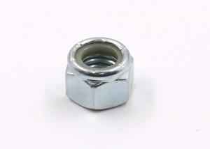 Quality M3-M48 Galvanized Grade-6 DIN985 Prevailing-Torque Hexagon Thin Nuts with Nylon Insert for sale