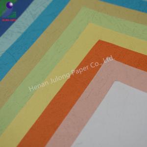 Quality Leather grain paper board coloring book binding paper for sale