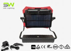 Quality Magnetic Stand 10W Solar Led Work Light Rechargeable By AC DC Adapter IP65 for sale