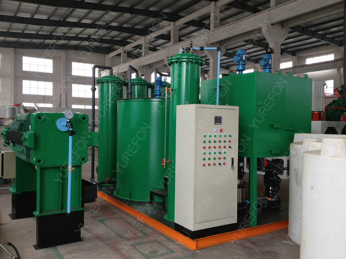 Quality CE Effluent Treatment Plant Plastic Auxiliary Machine For Plastic Recycling Machine for sale