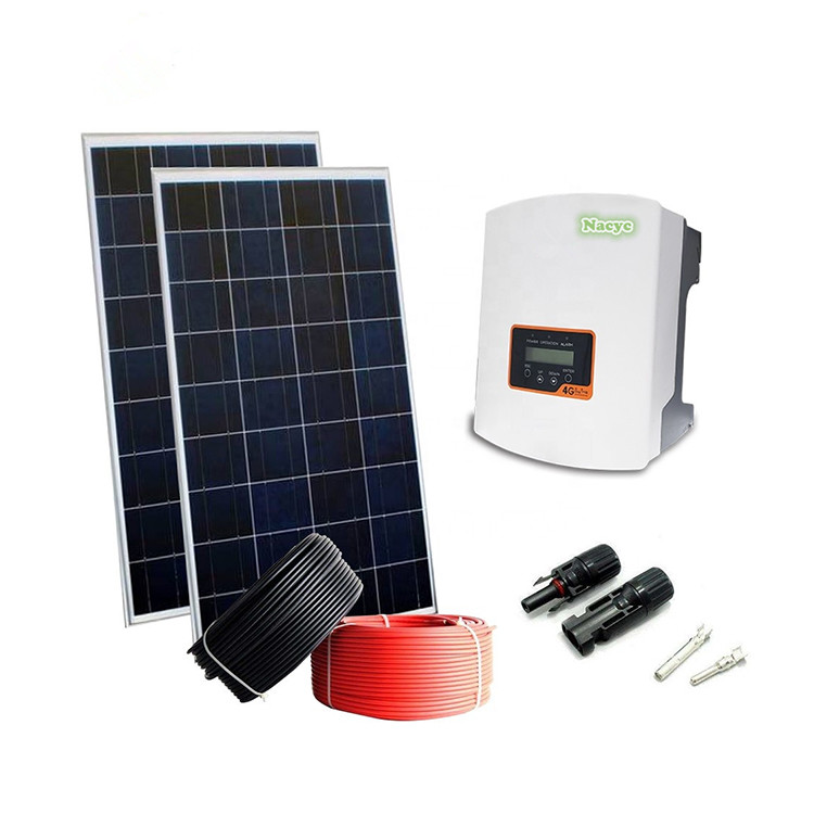 Quality 3KW 5KW Pure Sine Wave Solar PV Panel For House Complete Generator System for sale