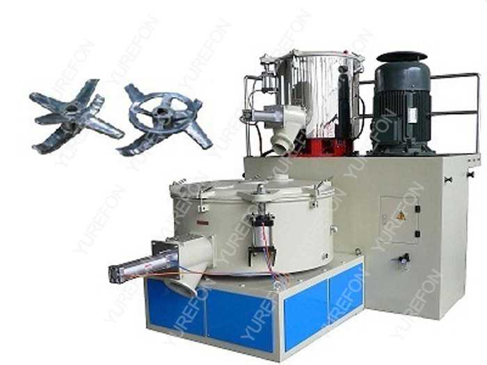 Quality CE Industrial Stainless Steel Plastic Mixer High Speed For PVC Resin Mixing for sale