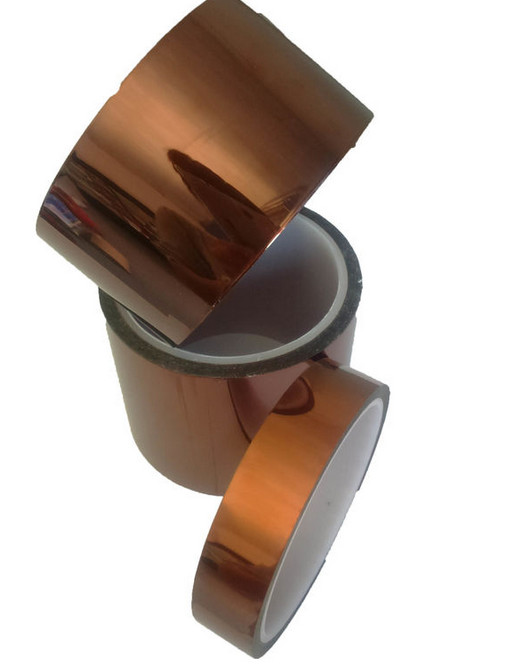 Quality 5KV Breakdown Volatge Kapton Polyimide Tape In Etching Or Fiber Optics Cable for sale